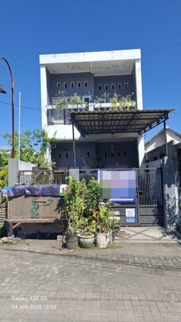 Dijual Lelang Rumah Luas Kawasan Tambak di Tambak Medokan Ayu Surabaya Timur - Image 1