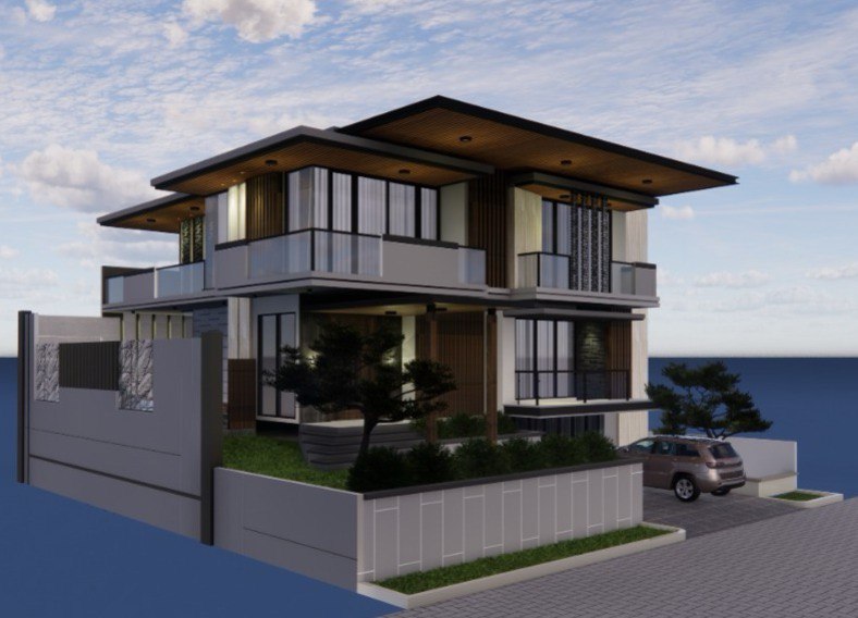 Dijual Rumah Mewah Ada Kolam Renang di Citraland Raffles Garden Surabaya Barat - Image 1