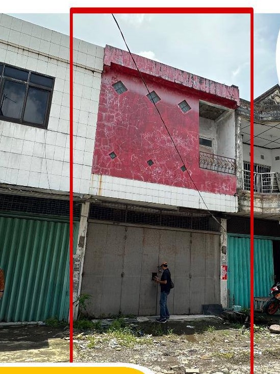 Dijual Lelang Ruko Strategis di Makassar Dekat Kampus - Image 1