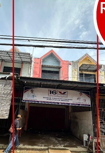 Dijual Ruko Strategis Dekat Kantor Bupati Maros Cocok Untuk Investasi dan Bisnis - Image 1