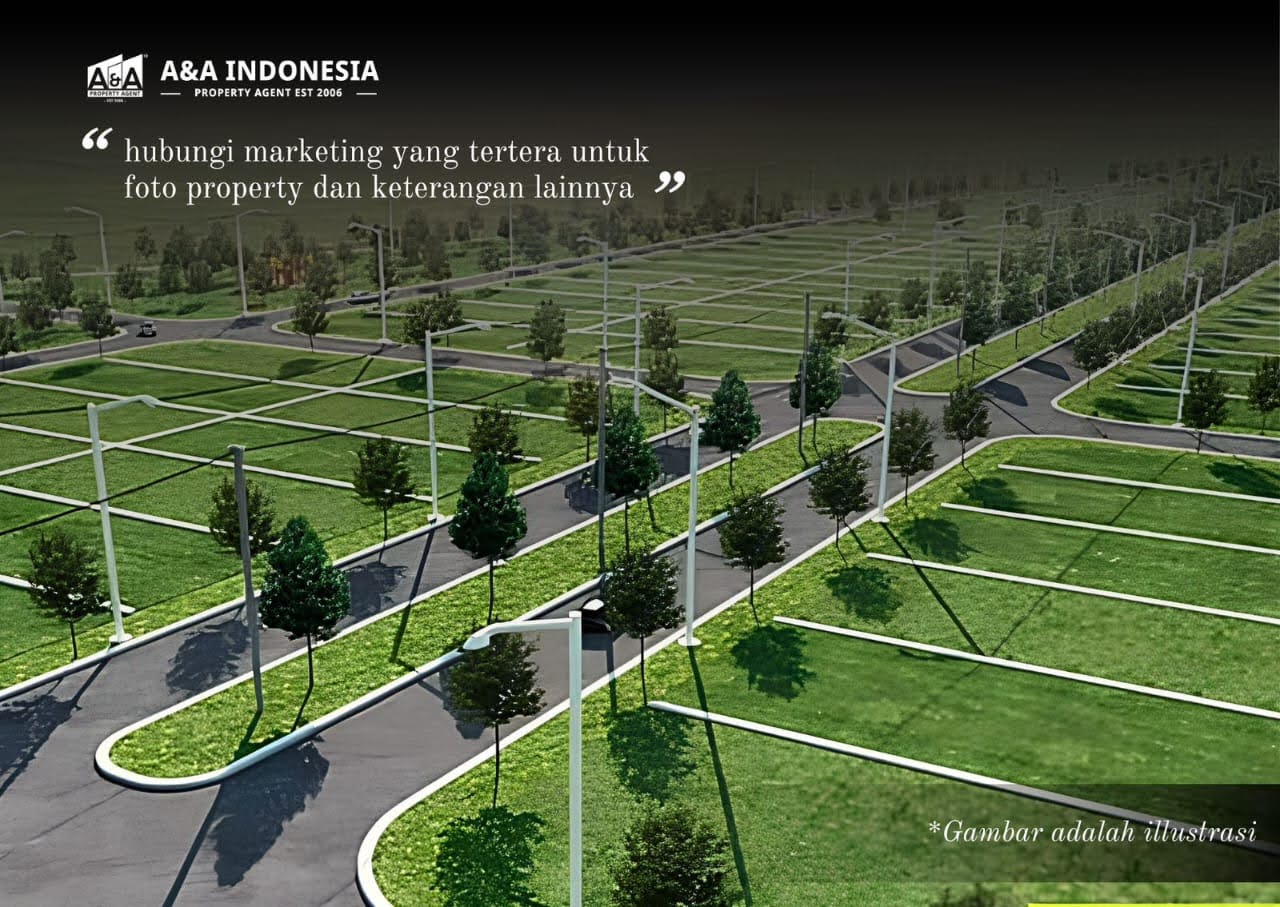 Disewakan Murah Tanah Palm Hill Citraland Surabaya Barat - Image 1