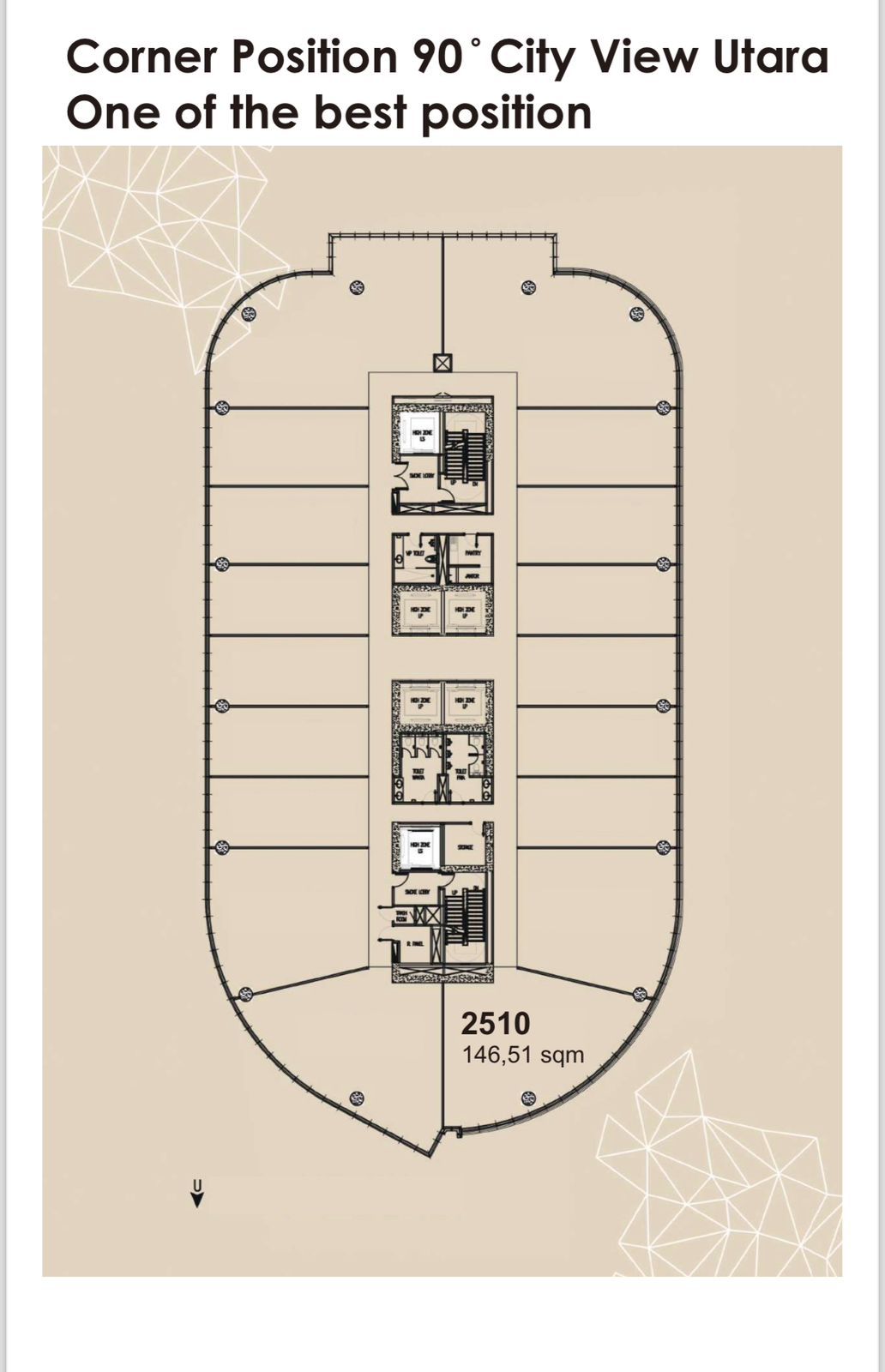 Jual Office Tower Premium Ciputra World Mayjen Sungkono Lokasi Komersial Strategis Surabaya Barat - Thumbnail 2