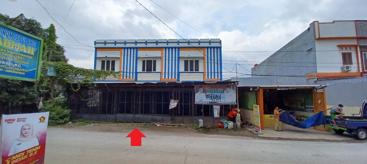 Dijual Lelang 3 Ruko Sudah Kosong Cocok Untuk Usaha dan Kantor di Somba Opu Gowa - Image 1