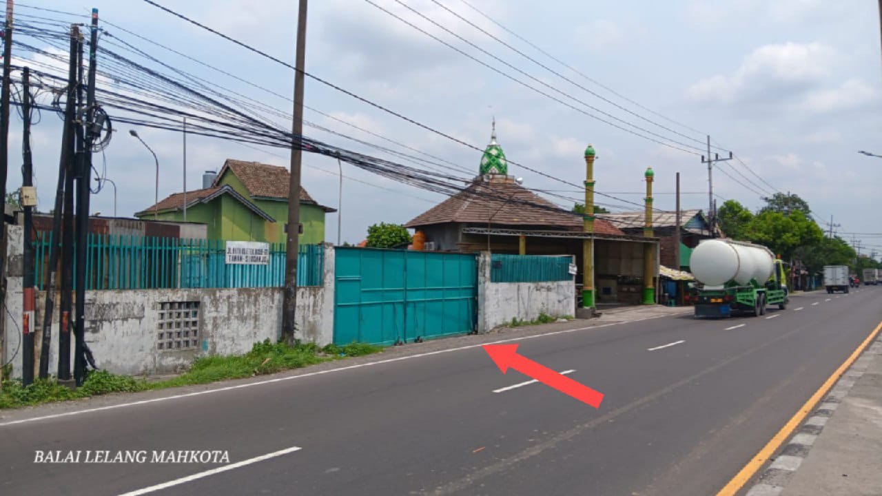 Dijual Lelang Gudang Strategis Akses Tol Waru dan Dekat SPBU di Raya Taman Sidoarjo - Image 1