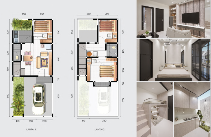 Jual Rumah Baru Murah De Naila Park Gresik - Thumbnail 4