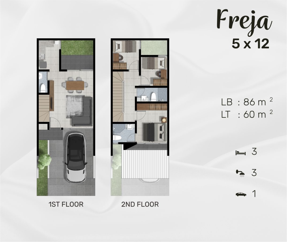 Jual Rumah Baru Mewah Citraland Northwest Central Surabaya - Thumbnail 2