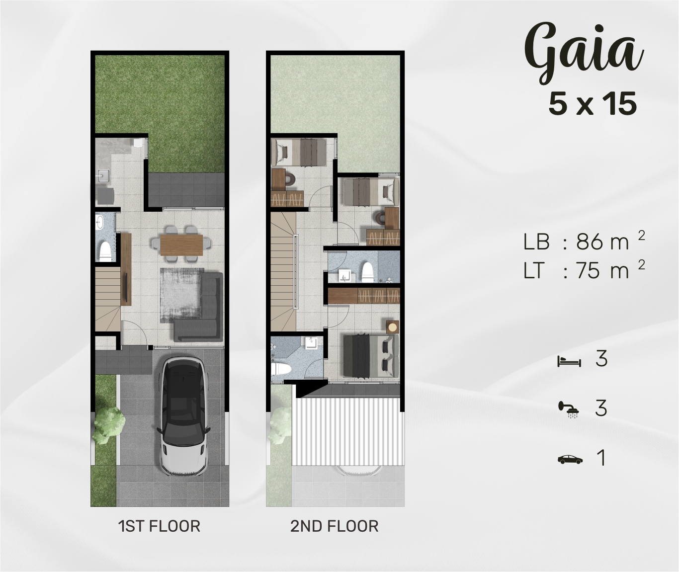 Jual Rumah Baru Mewah Citraland Northwest Central Surabaya - Thumbnail 4