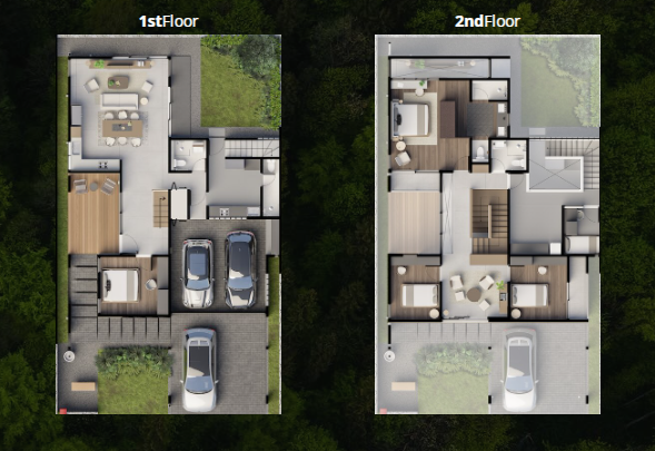 Jual Rumah Baru Mewah Organica Royal Residence Surabaya Barat - Thumbnail 2
