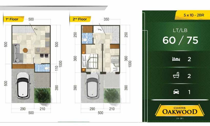 Dijual Rumah Baru Premium di Oakwood Royal Residence Surabaya Barat - Thumbnail 4