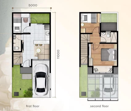 Dijual Rumah Baru Elegan di Cluster Chelsea Wisata Bukit Mas Surabaya Barat - Thumbnail 2