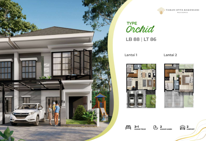 Dijual Rumah Baru Strategis di Taman Jivva Residence Sidoarjo - Thumbnail 2