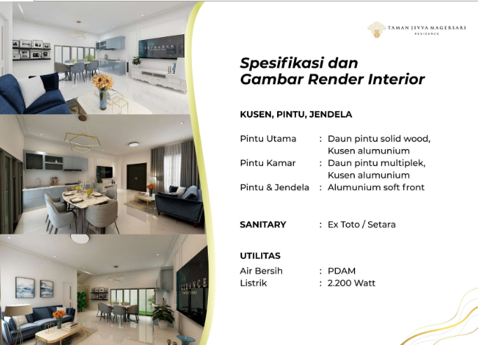 Dijual Rumah Baru Strategis di Taman Jivva Residence Sidoarjo - Thumbnail 3