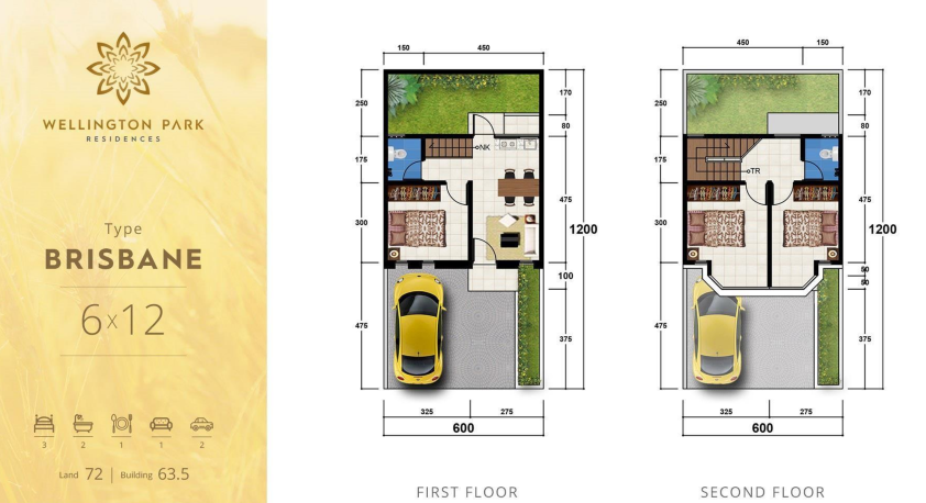 Dijual Rumah Baru Modern di Wellington Park Sidoarjo - Thumbnail 2