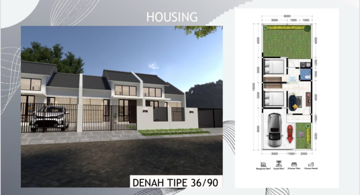 Dijual Rumah Baru Murah di Permata Kwangsan Sidoarjo - Image 1