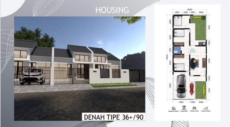 Dijual Rumah Baru Murah di Permata Kwangsan Sidoarjo - Thumbnail 2