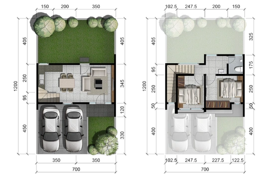 Dijual Rumah Baru Ready Unit di Skyville Residence Sidoarjo - Thumbnail 4