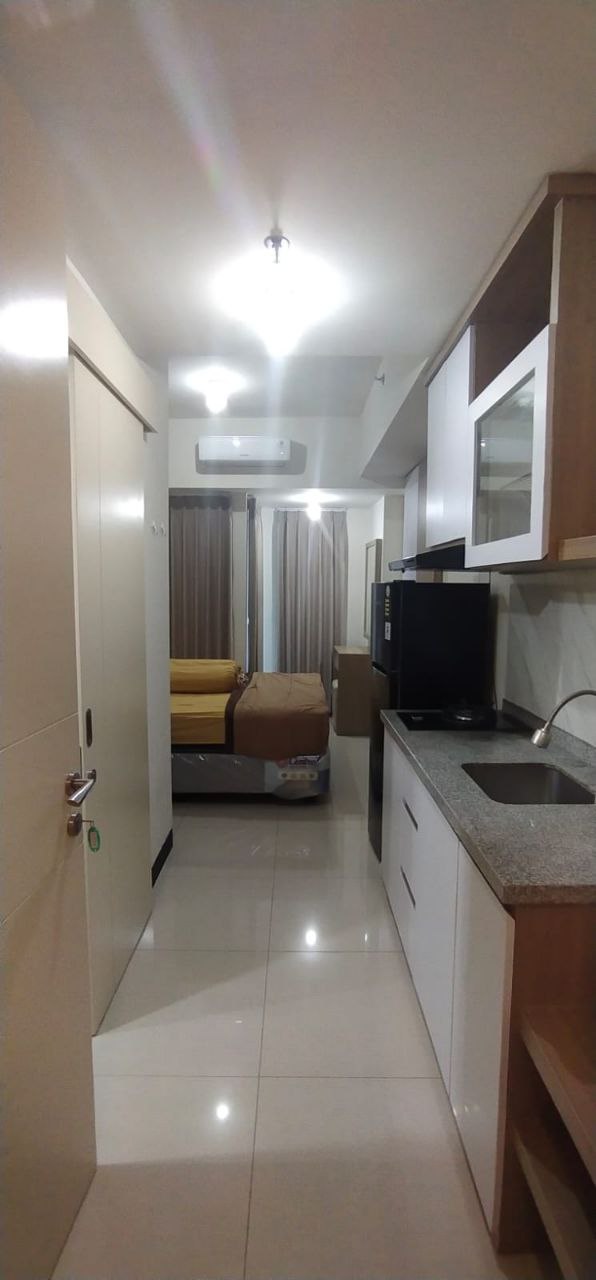 Dijual Apartemen Tipe Studio View City Full Furnished di Pakuwon City Mall Amor Surabaya Timur - Image 1