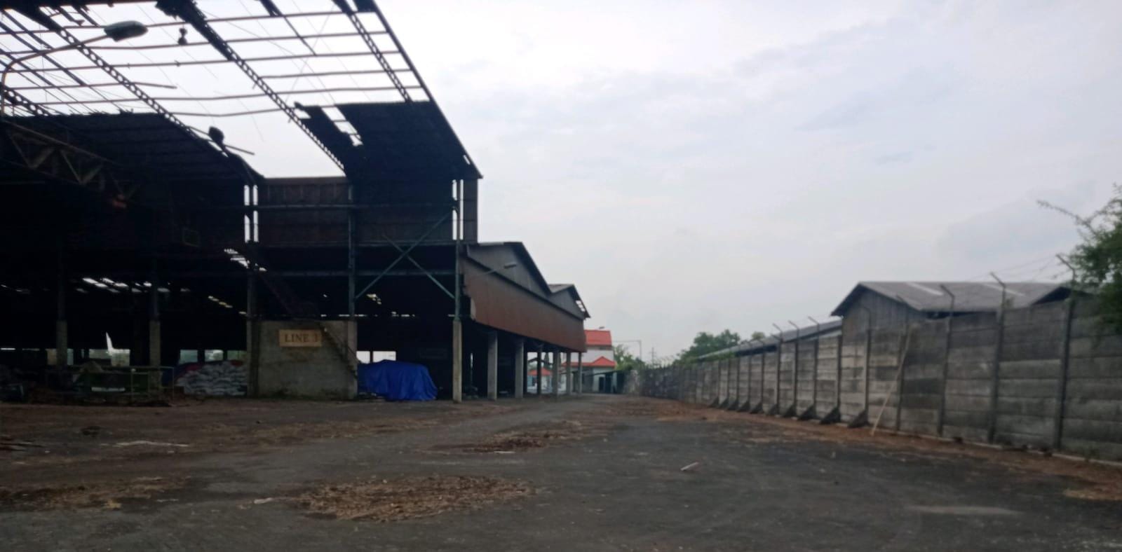 Jual Murah Lahan Bekas Pabrik Lokasi Strategis Nol Jalan Provinsi Jetis Mojekerto - Thumbnail 3