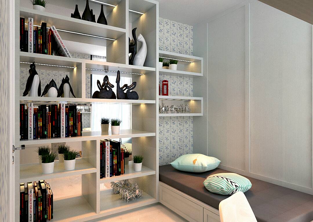 Disewakan Unit Apartemen Murah 4BR Fully Furnished di Voila Residence Ciputra World, Surabaya Barat - Image 1