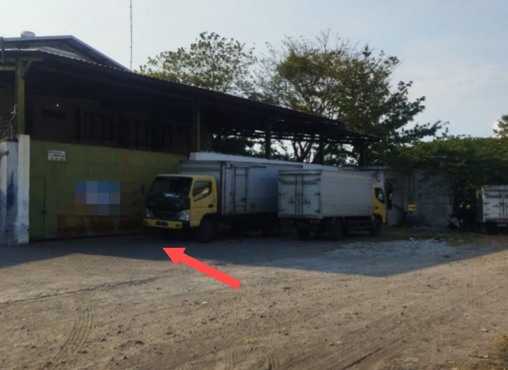 Dijual Lelang Gudang Luas di Tambak Langon Surabaya Barat - Image 1
