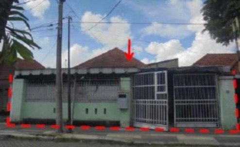 Dijual Lelang Rumah Luas di Jalan Ogan Darmo Wonokromo Surabaya Selatan - Image 1