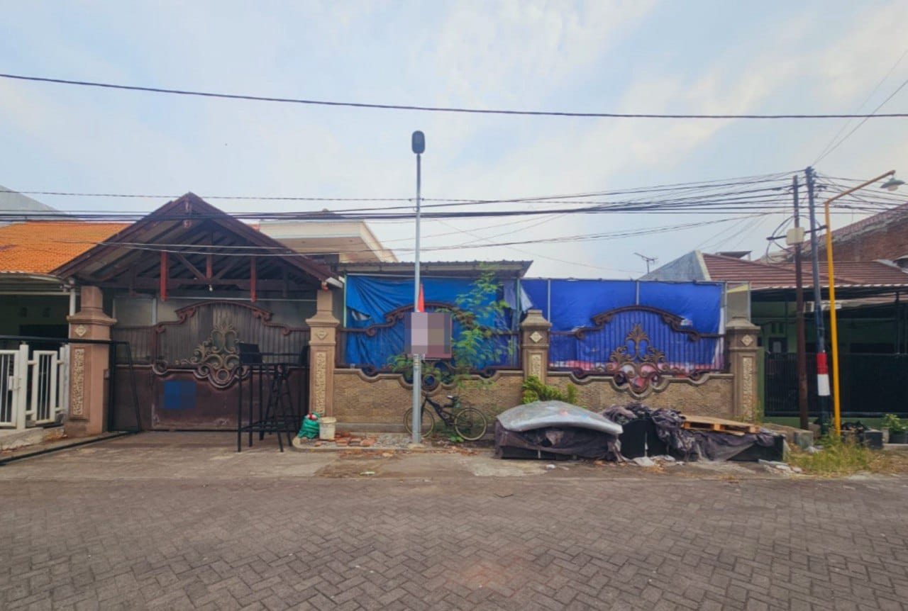 Dijual Lelang Rumah 1 Lantai Lokasi Strategis Klampis Semolo Barat Surabaya Timur - Image 1