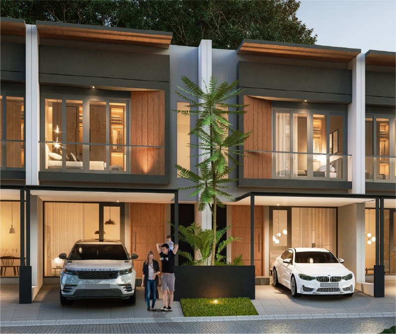 Dijual Rumah Baru Mewah di Citraland Northwest Central Surabaya Barat - Image 1