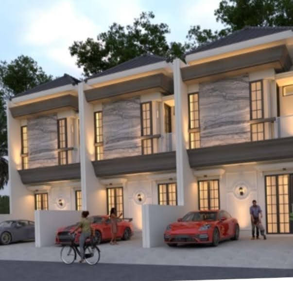 Dijual 3 Unit Rumah Baru Gress di Baruk Barat, Surabaya Timur - Image 1