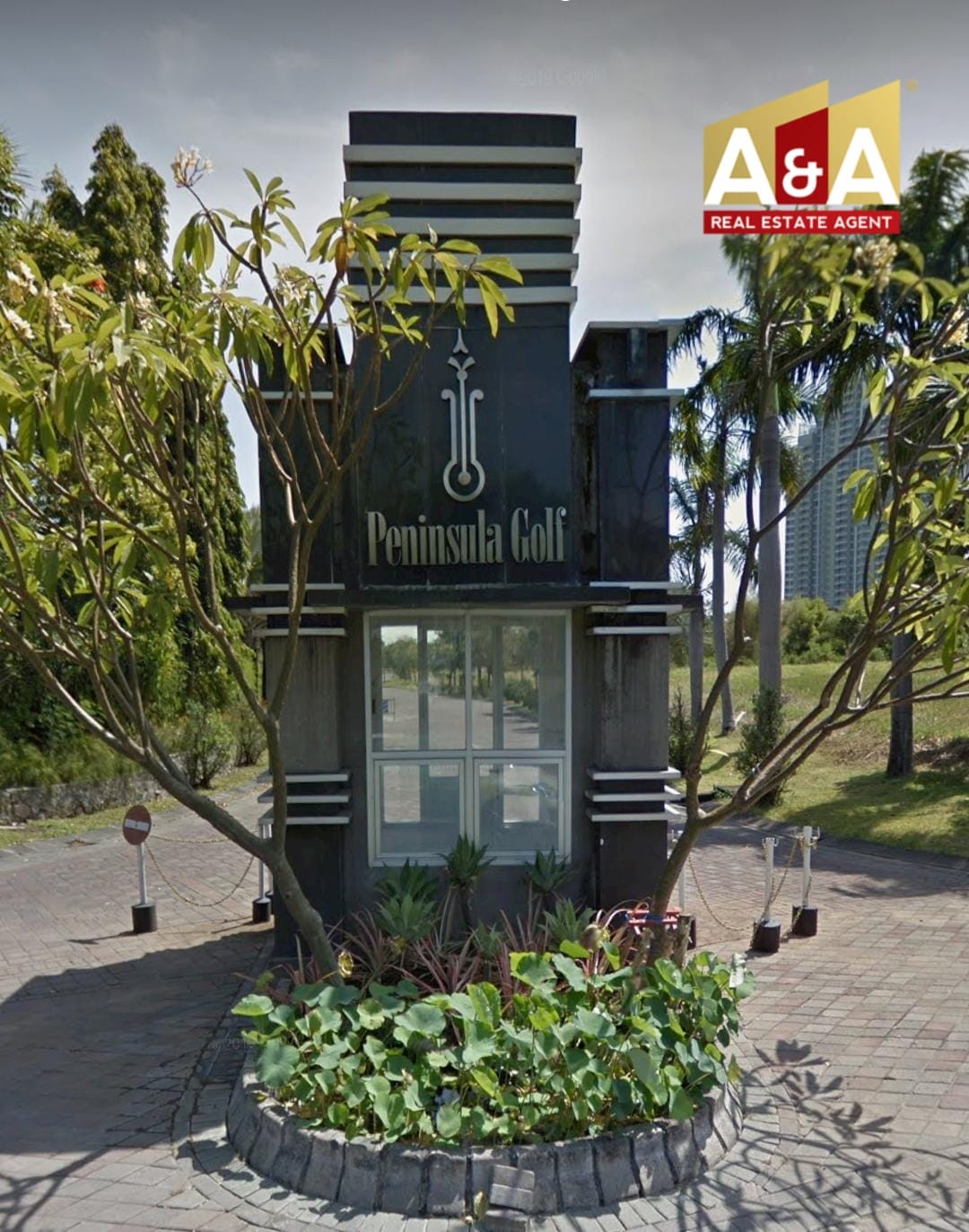 Dijual Tanah Kavling Kawasan Elite Luxurious View Golf Peninsula, Bukit Darmo Golf, Surabaya Barat - Image 1