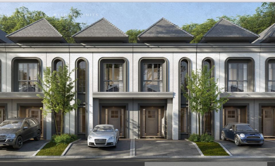 Dijual Rumah Baru Modern di Moonstone North Houston Surabaya Barat - Image 1
