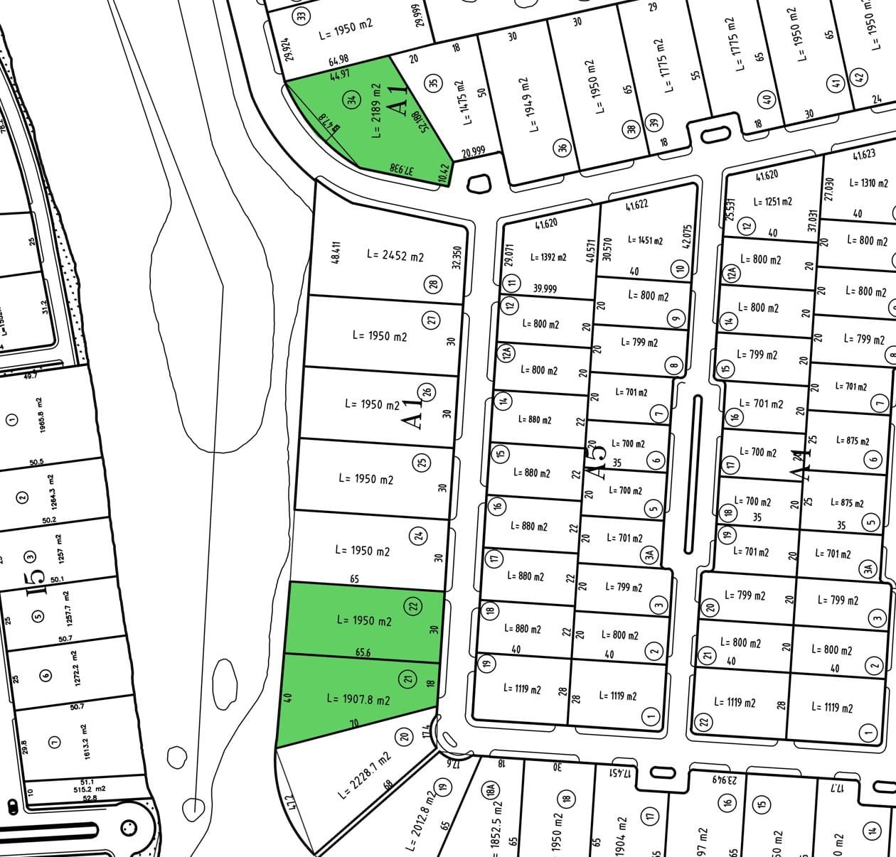 Dijual Tanah Kavling Siap Bangun di Puncak Golf Citraland Surabaya Barat - Image 1