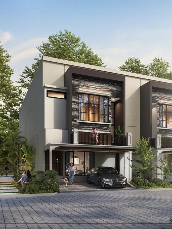 Dijual Rumah Baru Mewah di Cluster Chester Wisata Bukit Mas Surabaya Barat - Image 1