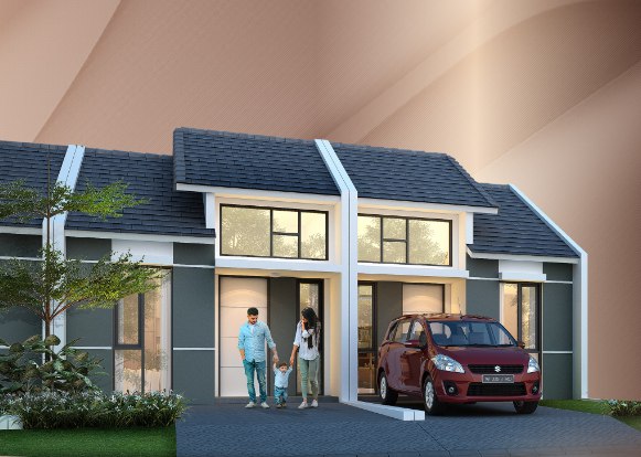 Dijual Rumah Baru Modern di Golden East Menganti Gresik - Image 1