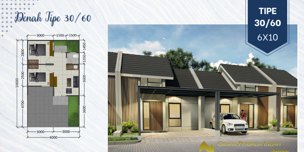 Dijual Rumah Baru Minimalis di Graha Persada Indah Gresik - Image 1