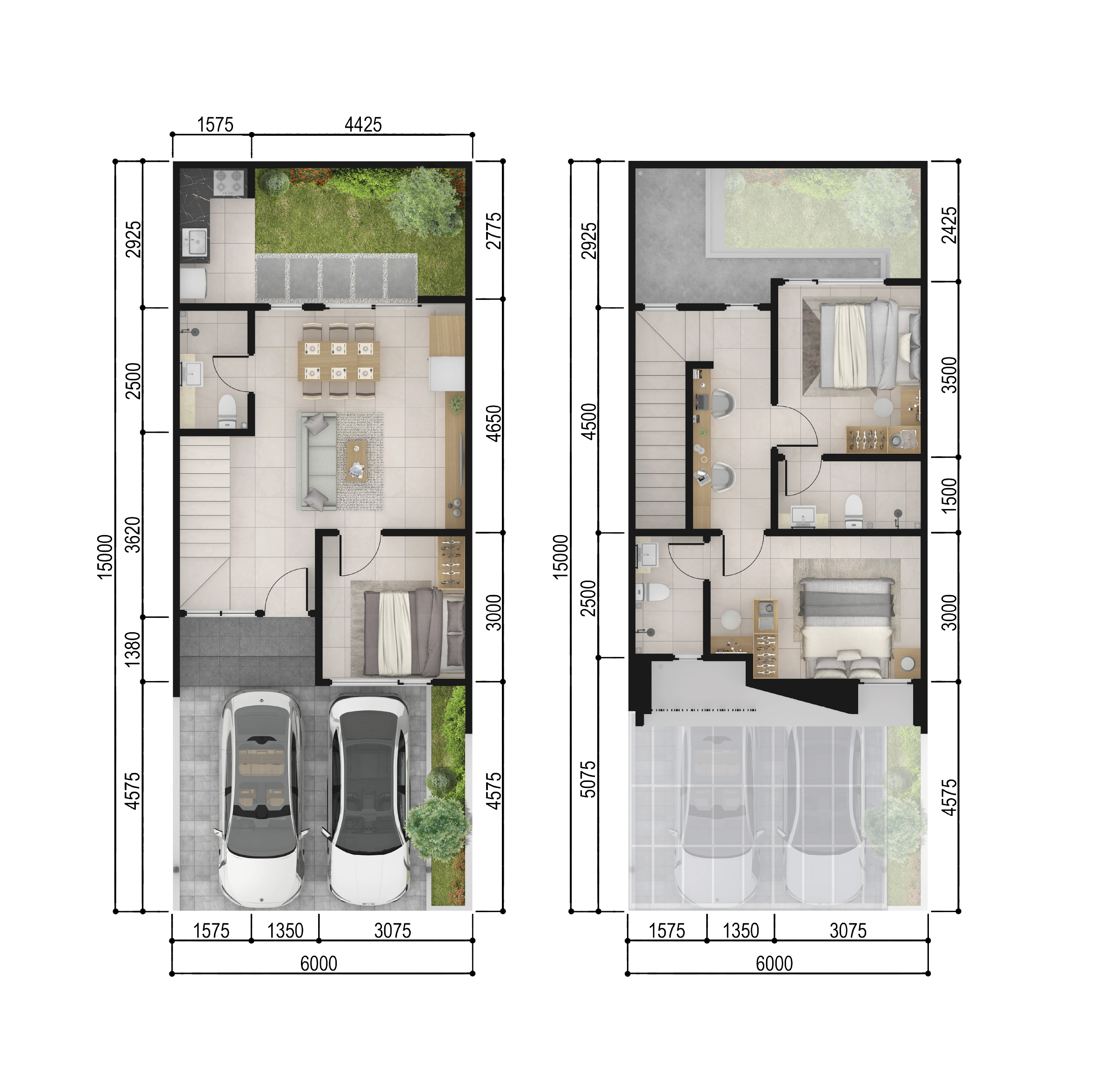 Dijual Rumah Baru di Lokasi Premium Citraland The Greenlake Surabaya Barat - Thumbnail 2