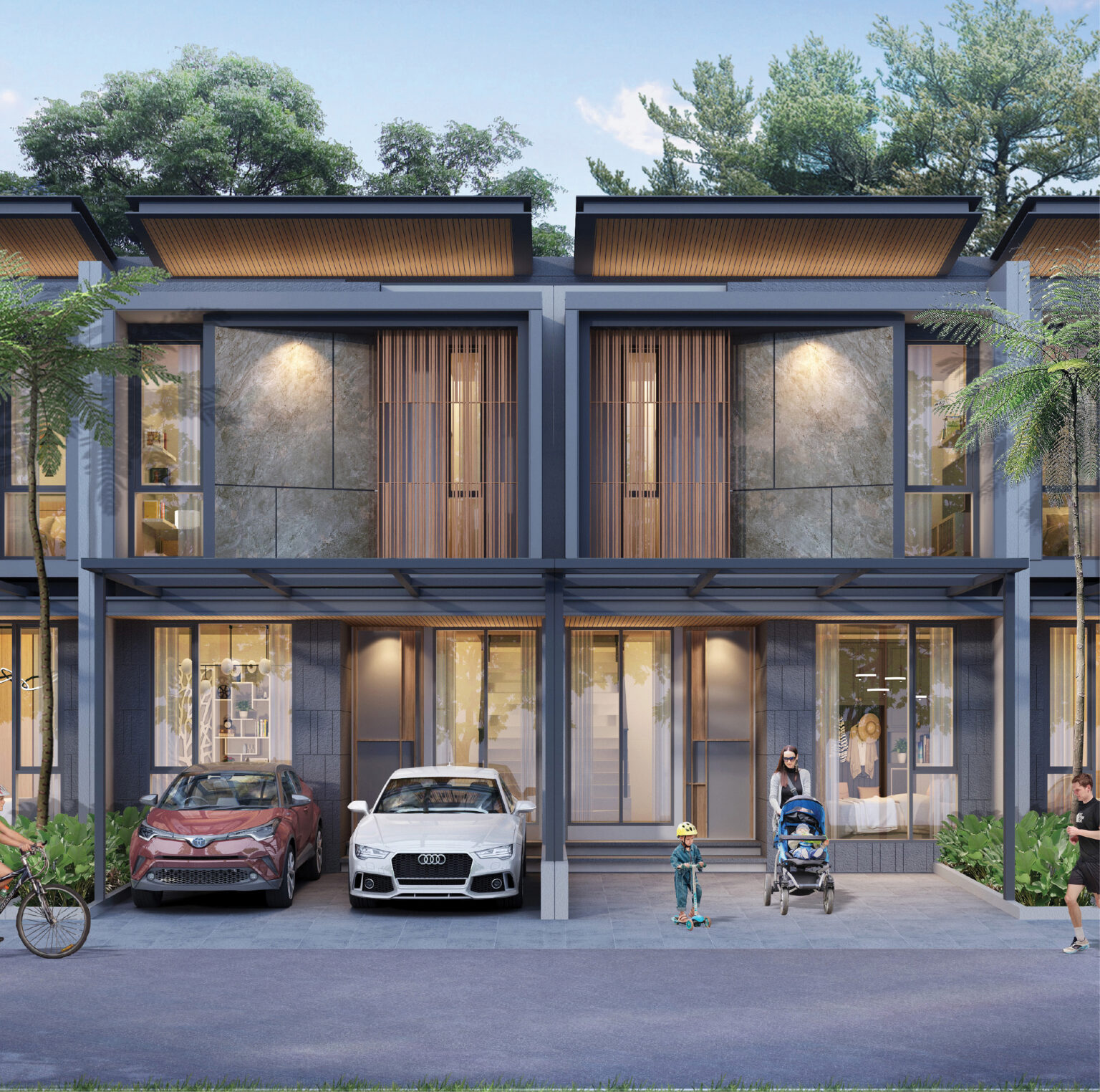 Dijual Rumah Baru di Lokasi Premium Citraland The Greenlake Surabaya Barat - Image 1