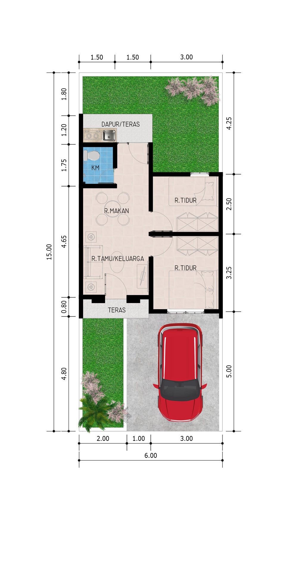 Dijual Rumah Baru Nyaman di Taman Anggun Sejahtera 8 Sidoarjo - Thumbnail 4