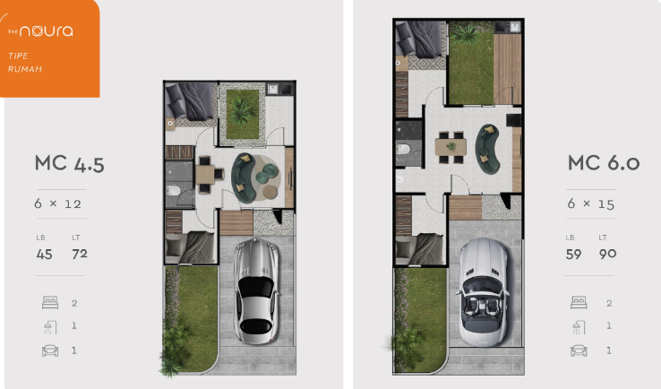 Dijual Rumah Baru Modern Strategis di Moca City Sidoarjo - Thumbnail 2