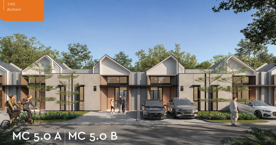 Dijual Rumah Baru Modern Strategis di Moca City Sidoarjo - Thumbnail 3