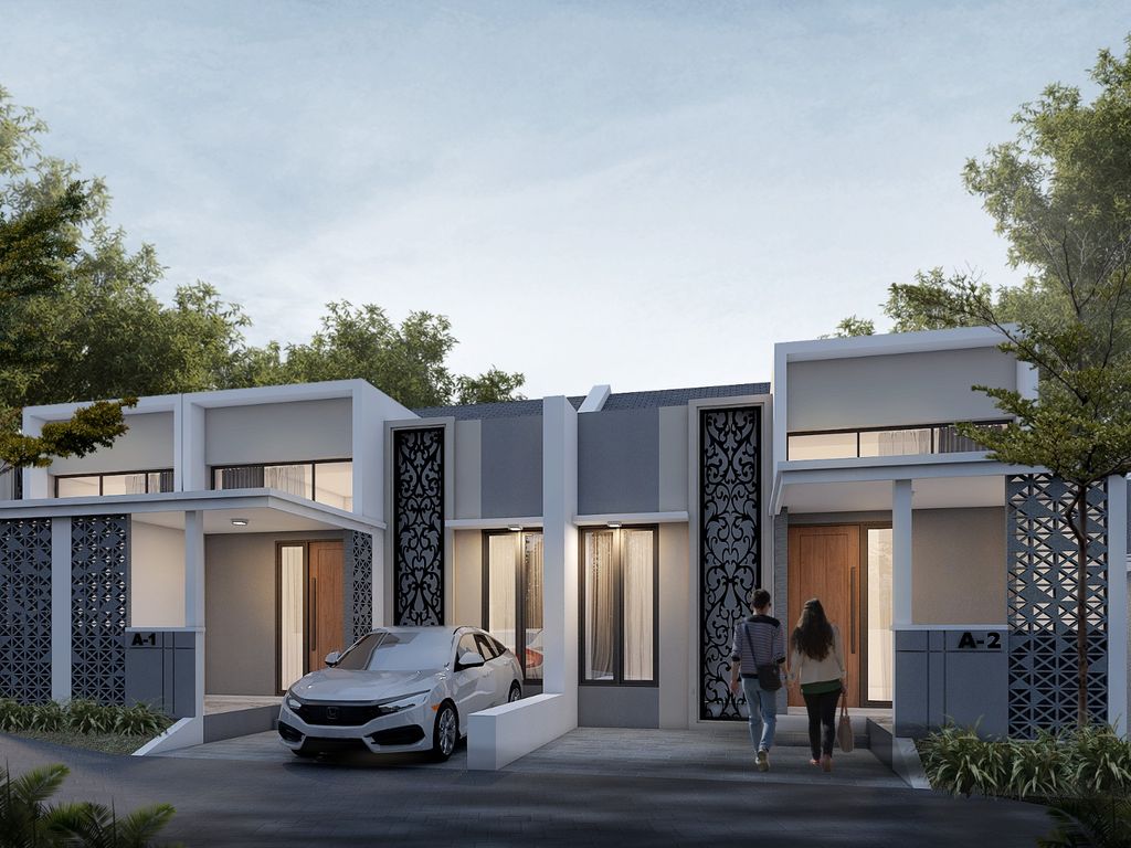 Dijual Rumah Baru Konsep Villa di Aurapark Malang - Image 1