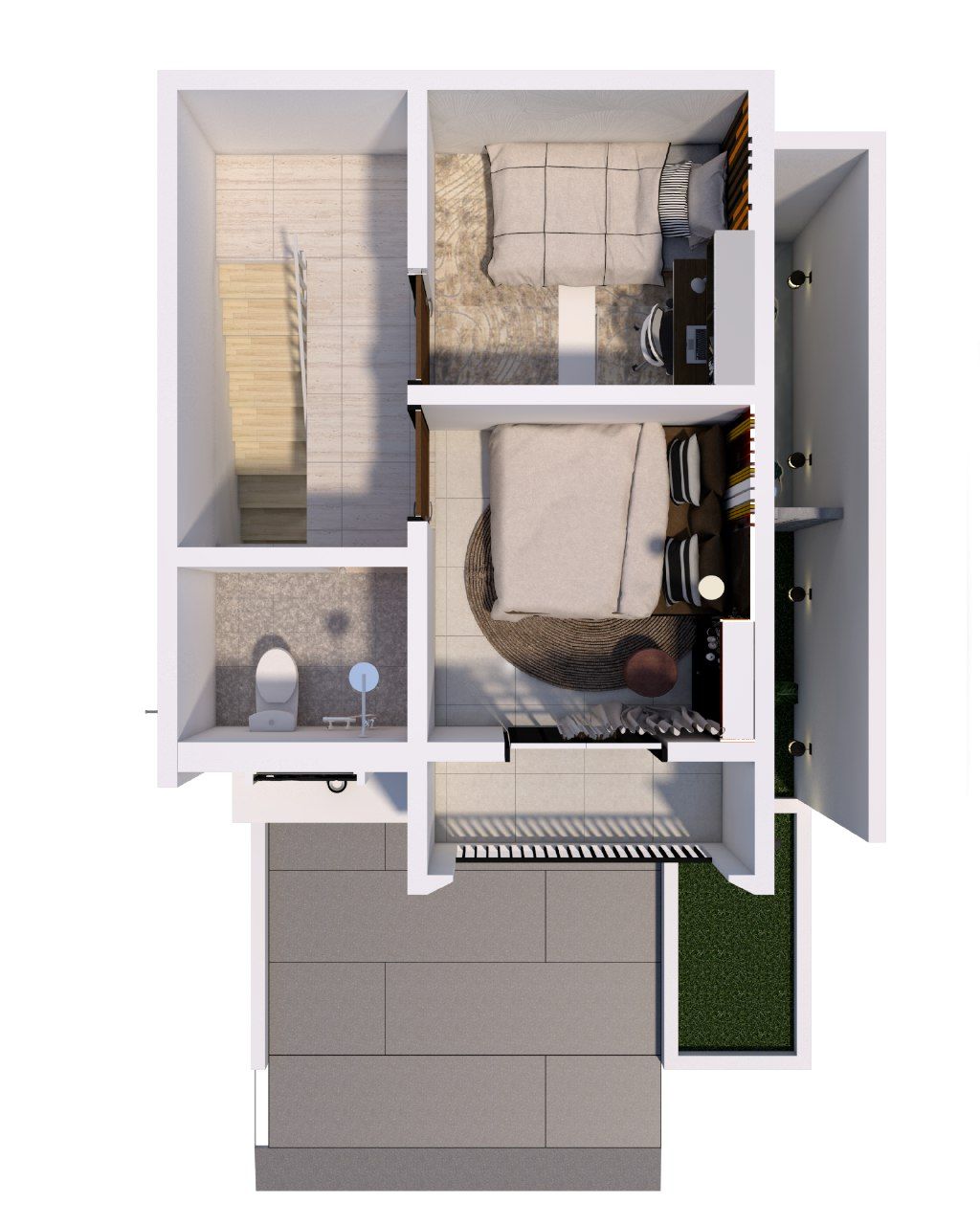 Dijual Rumah Baru Konsep Villa di Aurapark Malang - Thumbnail 3