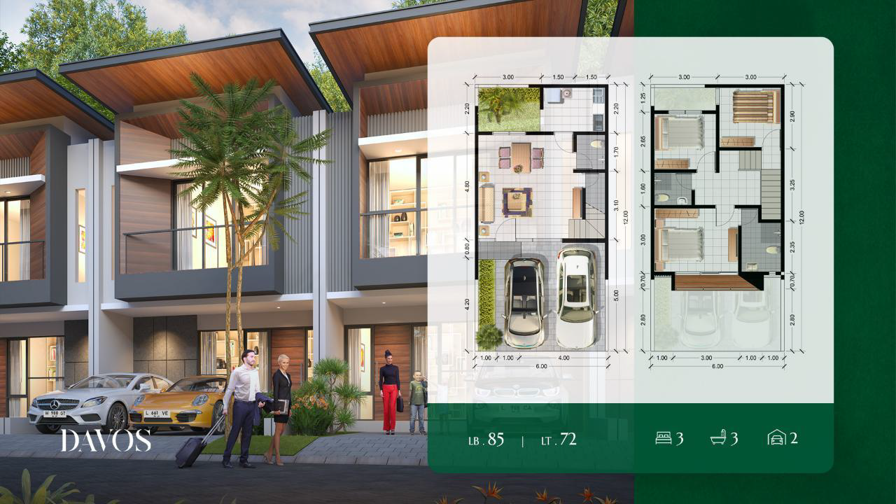 Dijual Rumah Baru Modern di Safira Gold Mansion Sidoarjo - Thumbnail 2