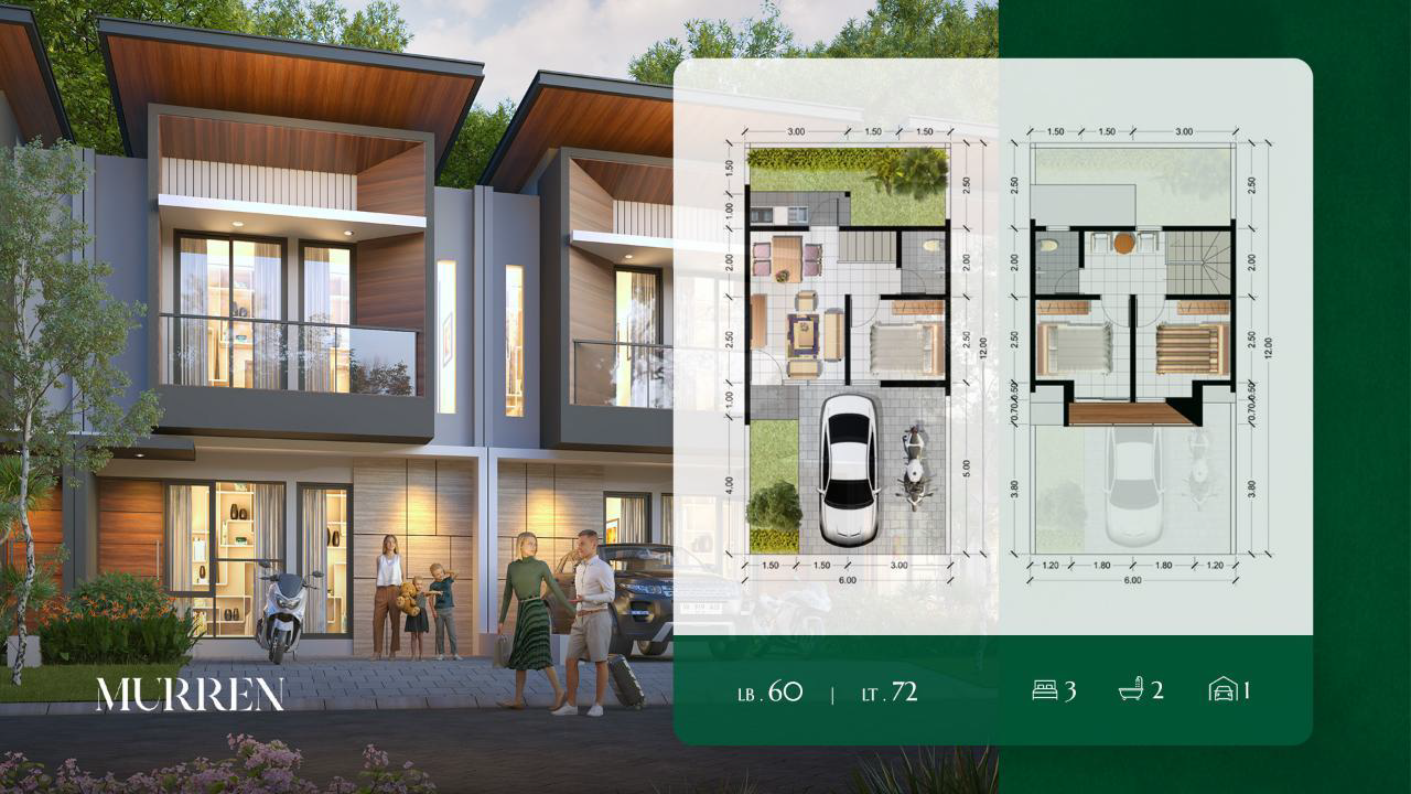 Dijual Rumah Baru Modern di Safira Gold Mansion Sidoarjo - Image 1