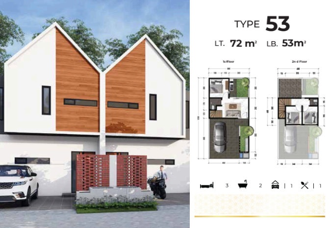 Dijual Rumah Baru Nyaman di The Oso Waru Sidoarjo - Thumbnail 2