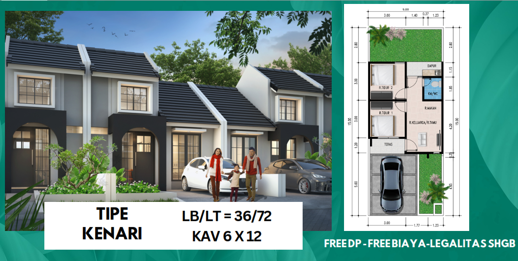 Dijual Rumah Baru di Nol Jalan Raya di Taman Anggun Sejahtera 9 Sidoarjo - Image 1