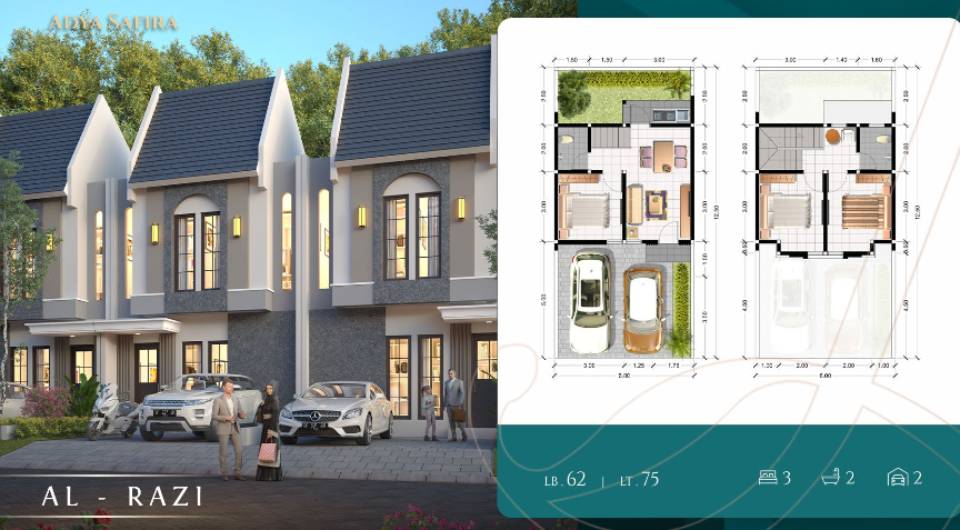 Dijual Rumah Baru Minimalis di Adya Safira Sidoarjo - Thumbnail 4