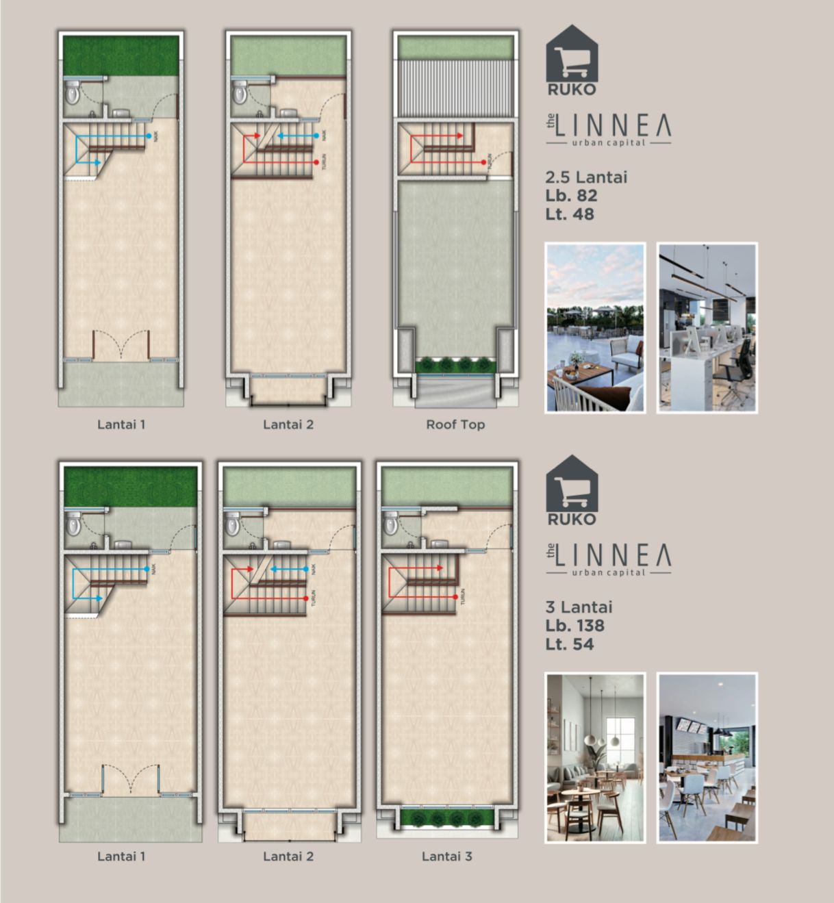 Dijual Ruko Baru Modern di The Linnea Deltasari Indah Sidoarjo - Thumbnail 2