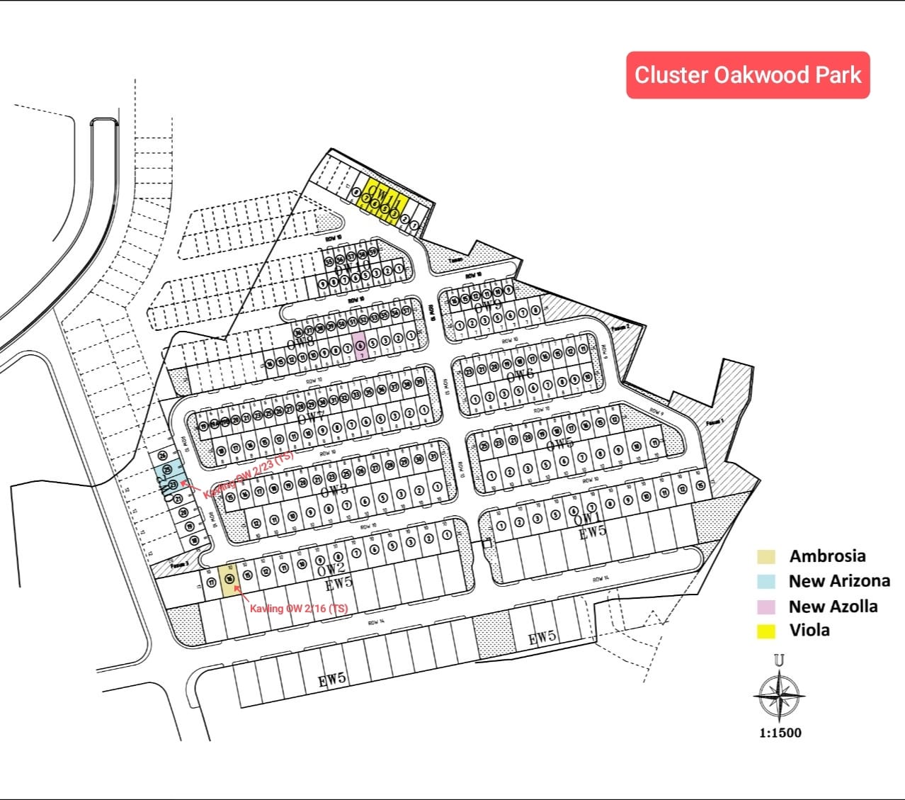 Dijual Tanah Kavling Siap Bangun di Cluster Oakwood Park Citraland Surabaya Barat - Image 1