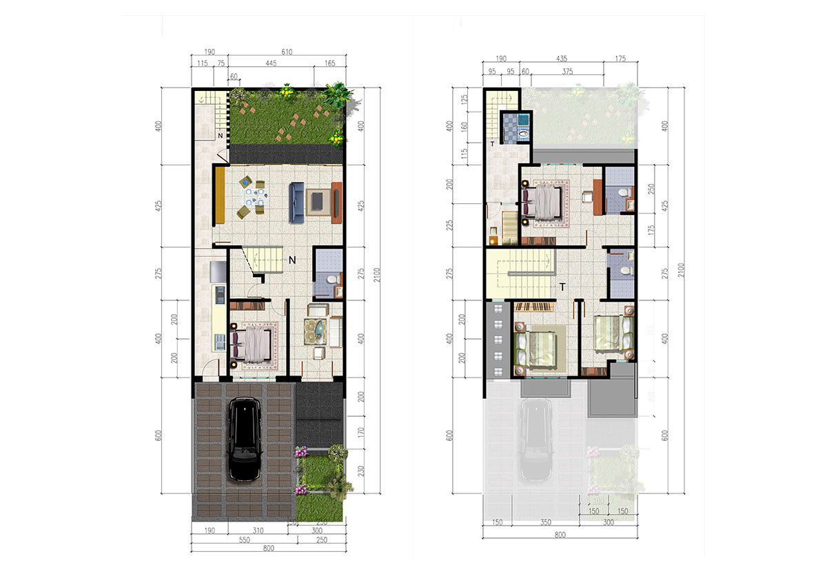 Dijual Rumah Baru Strategis di Puri Galaxy Surabaya Timur - Thumbnail 2