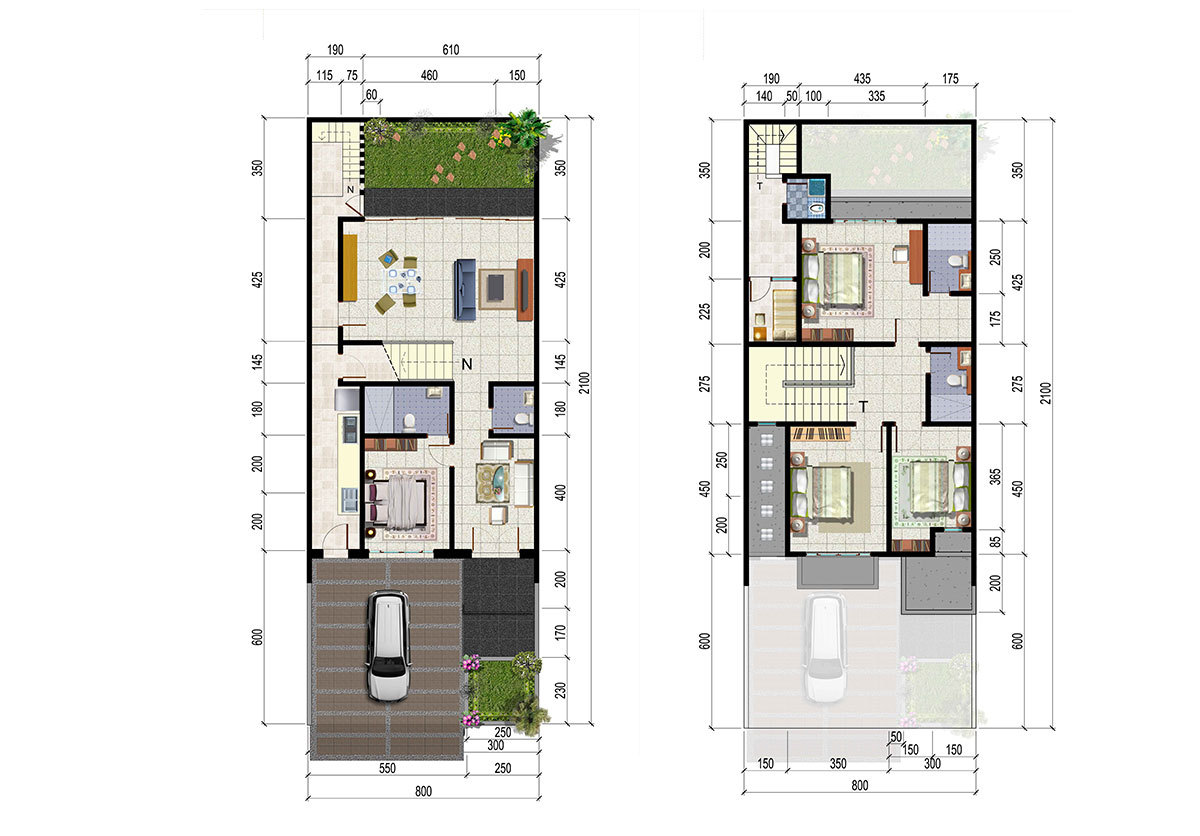 Dijual Rumah Baru Strategis di Puri Galaxy Surabaya Timur - Thumbnail 4